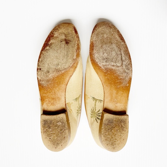 💕 Zalo Monkey Palm Embroidered Canvas Loafers - Picture 7 of 7